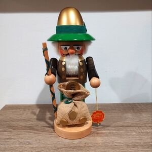 Steinbach Chubby St. Patrick Nutcracker Lucky Leprechaun Christmas German Flaw